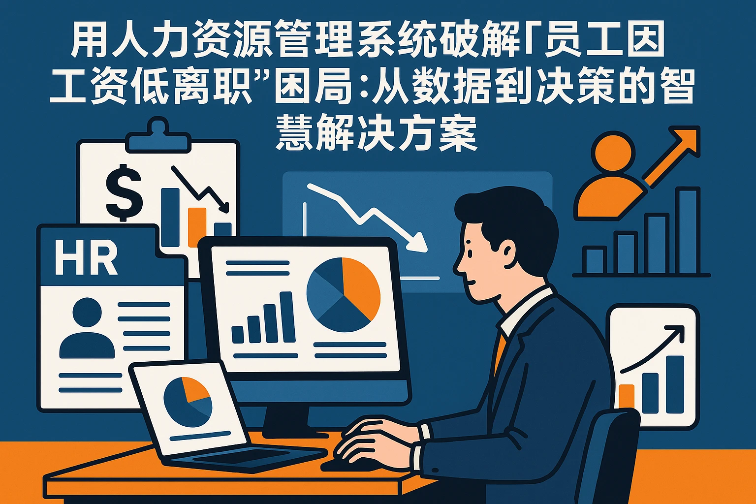 用人力资源管理系统破解“员工因工资低离职”困局：从数据到决策的智慧解决方案