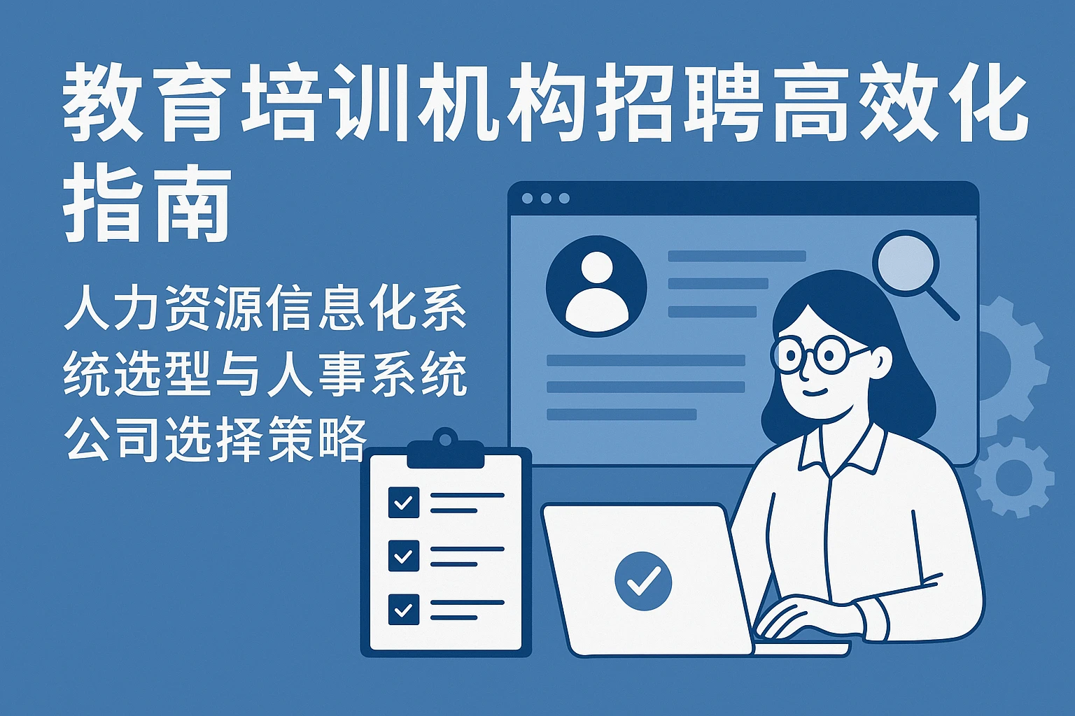 教育培训机构招聘高效化指南：人力资源信息化系统选型与人事系统公司选择策略
