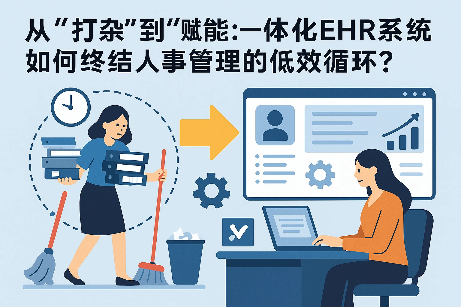 从“打杂”到“赋能”：一体化EHR系统如何终结人事管理的低效循环？