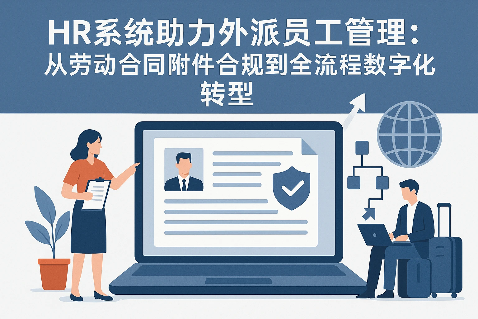 HR系统助力外派员工管理：从劳动合同附件合规到全流程数字化转型