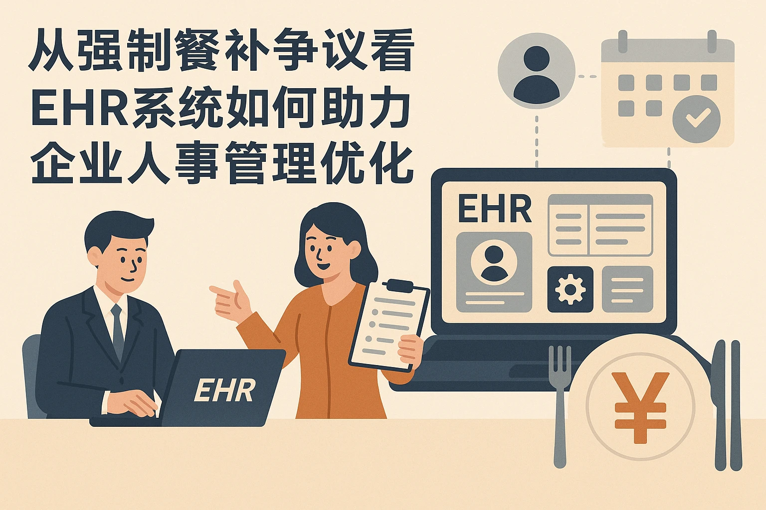 从强制餐补争议看EHR系统如何助力企业人事管理优化