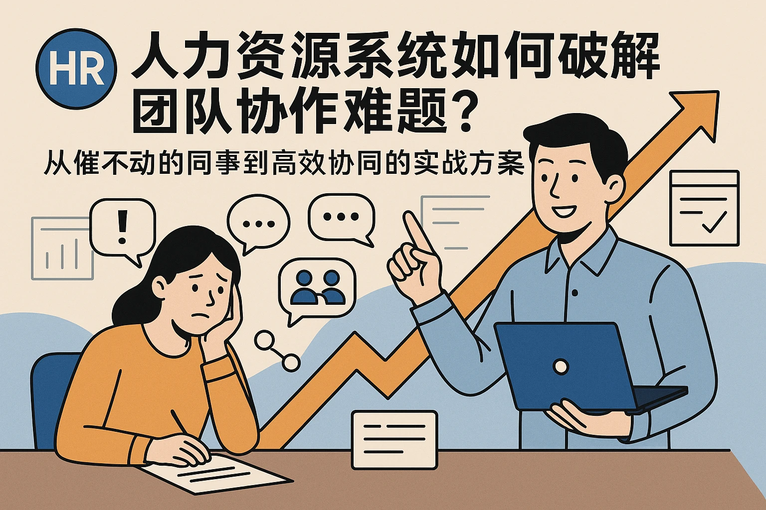 人力资源系统如何破解团队协作难题？从催不动的同事到高效协同的实战方案