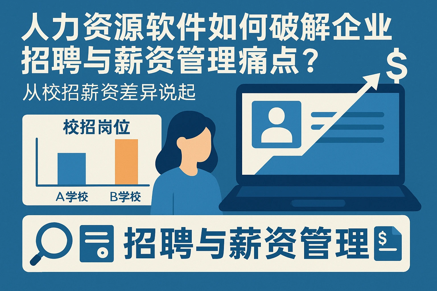 人力资源软件如何破解企业招聘与薪资管理痛点？从校招薪资差异说起