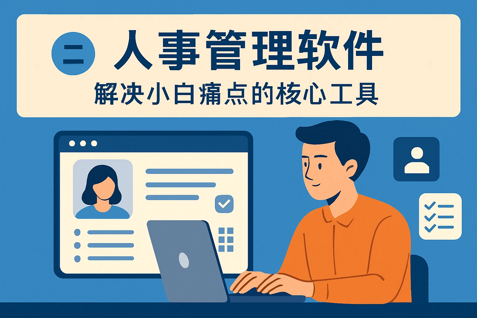 二、人事管理软件：解决小白痛点的核心工具