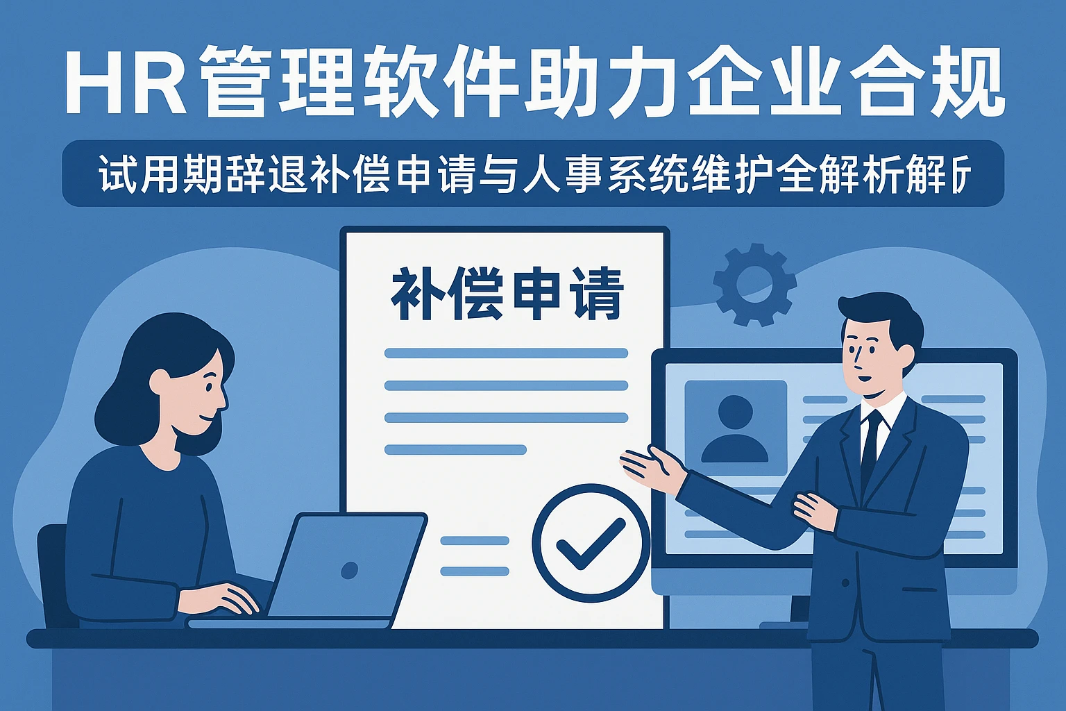 HR管理软件助力企业合规：试用期辞退补偿申请与人事系统维护全解析