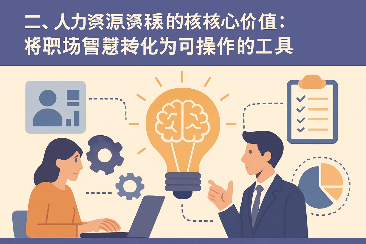 二、人力资源系统的核心价值：将职场智慧转化为可操作的工具