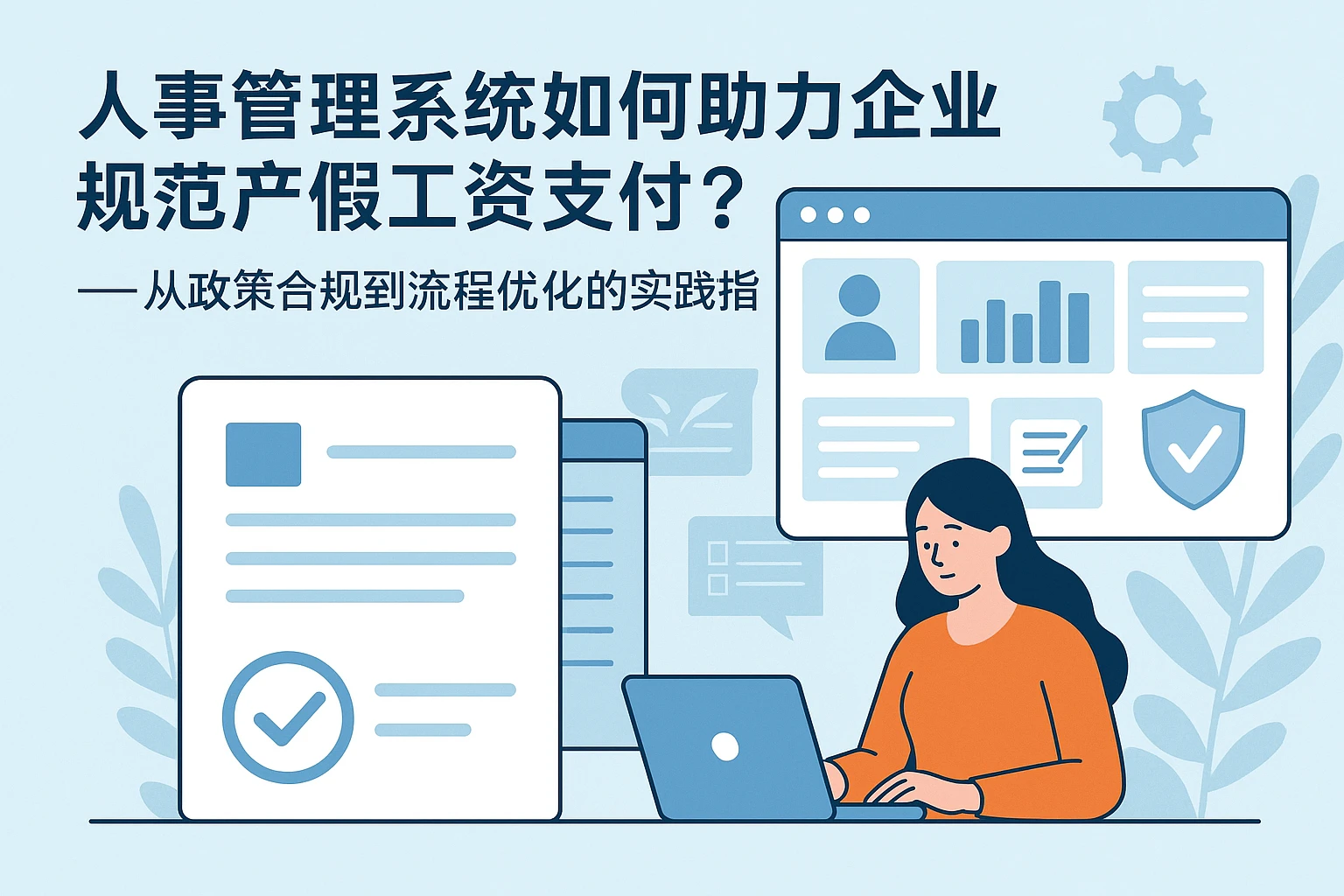 人事管理系统如何助力企业规范产假工资支付？——从政策合规到流程优化的实践指南