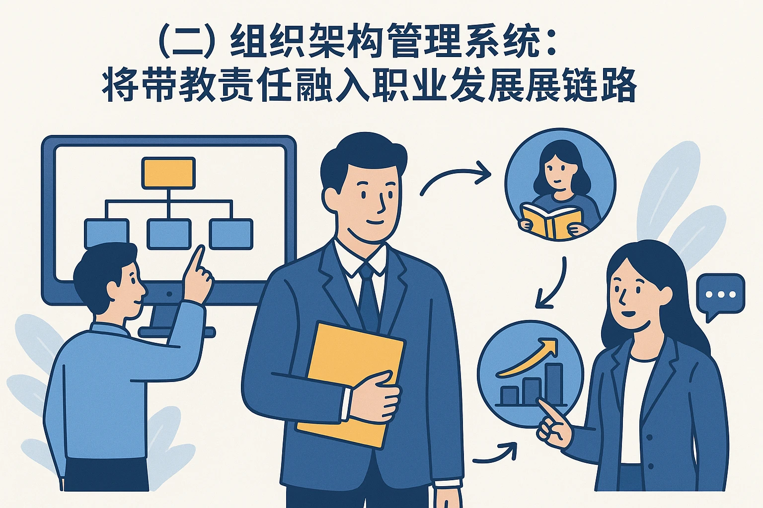 （二）组织架构管理系统：将带教责任融入职业发展链路