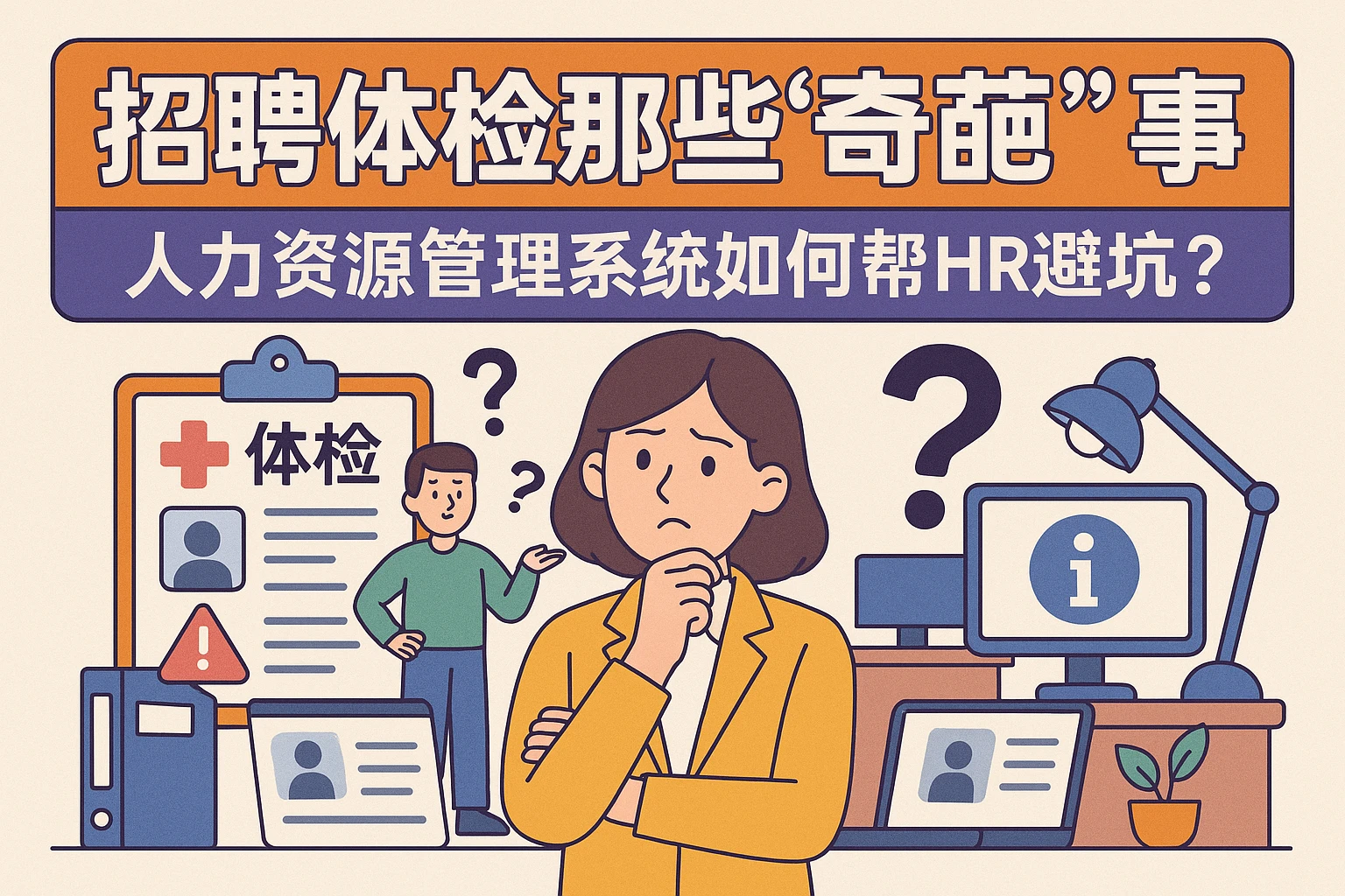 招聘体检那些“奇葩”事：人力资源管理系统如何帮HR避坑？