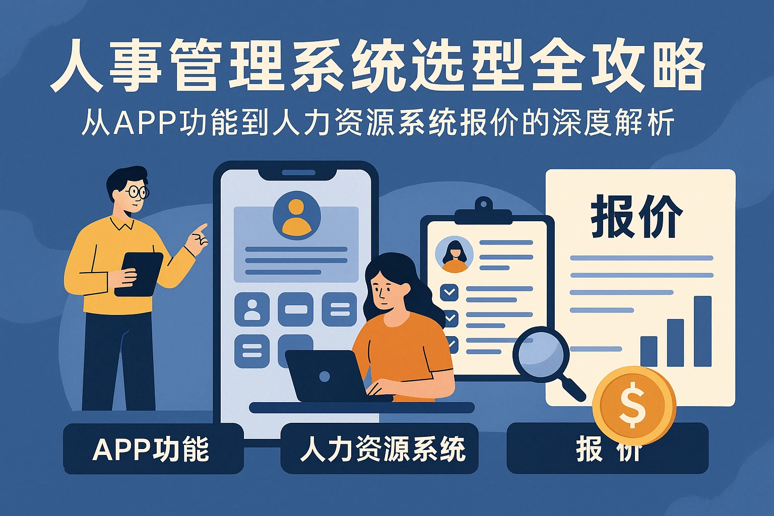 人事管理系统选型全攻略：从APP功能到人力资源系统报价的深度解析