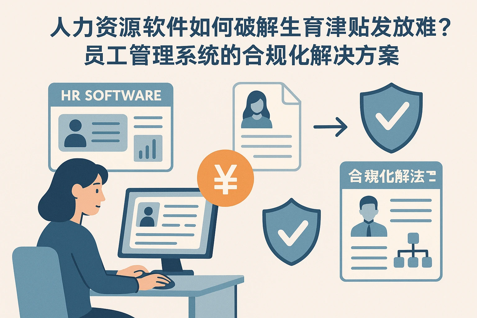 人力资源软件如何破解生育津贴发放难题？员工管理系统的合规化解决方案
