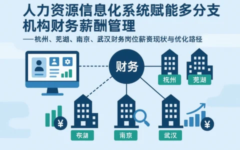 人力资源信息化系统赋能多分支机构财务薪酬管理——杭州、芜湖、南京、武汉财务岗位薪资现状与优化路径