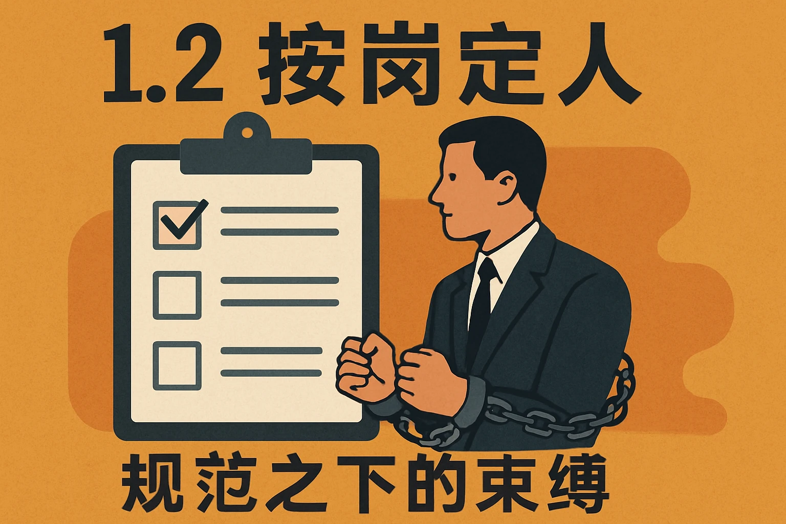 1.2 “按岗定人”：规范之下的束缚
