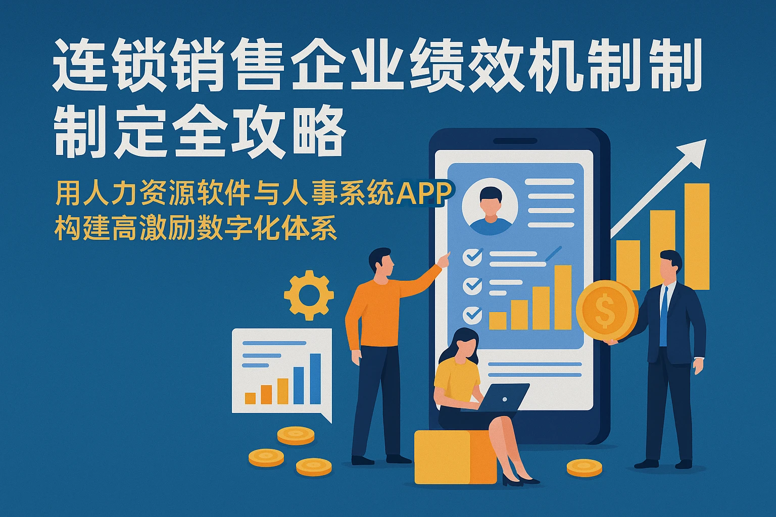 连锁销售企业绩效机制制定全攻略——用人力资源软件与人事系统APP构建高激励数字化体系