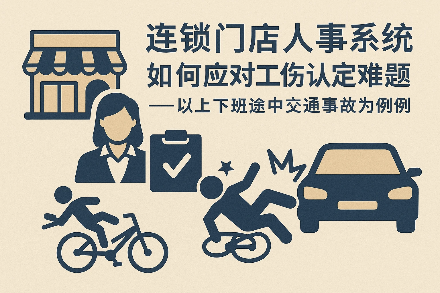 连锁门店人事系统如何应对工伤认定难题——以上下班途中交通事故为例