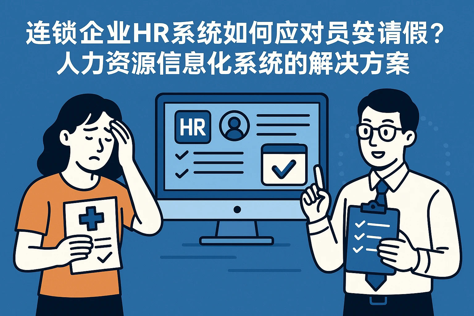 连锁企业HR系统如何应对员工突发请假？人力资源信息化系统的解决方案