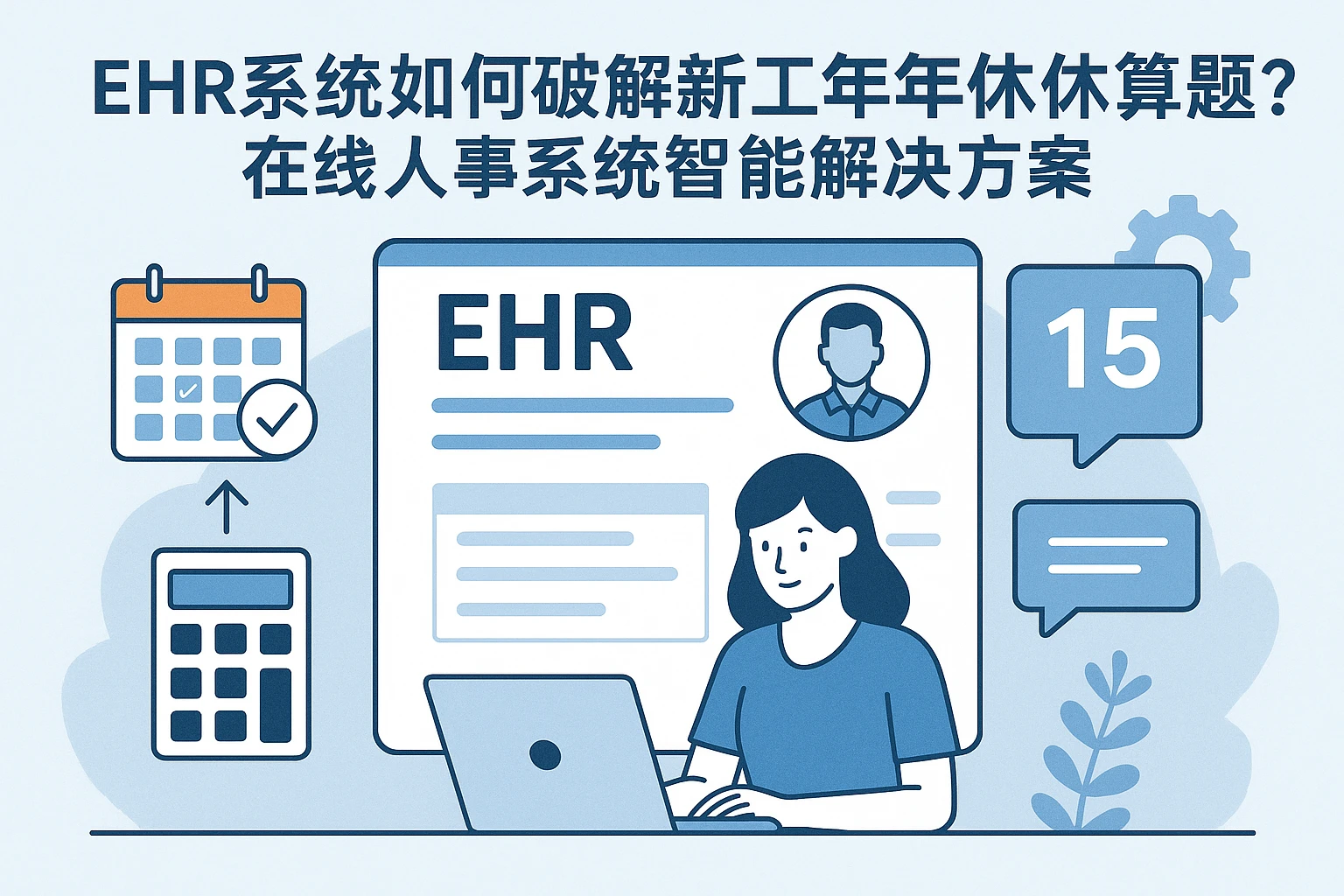 EHR系统如何破解新员工年休假计算难题？在线人事系统的智能解决方案