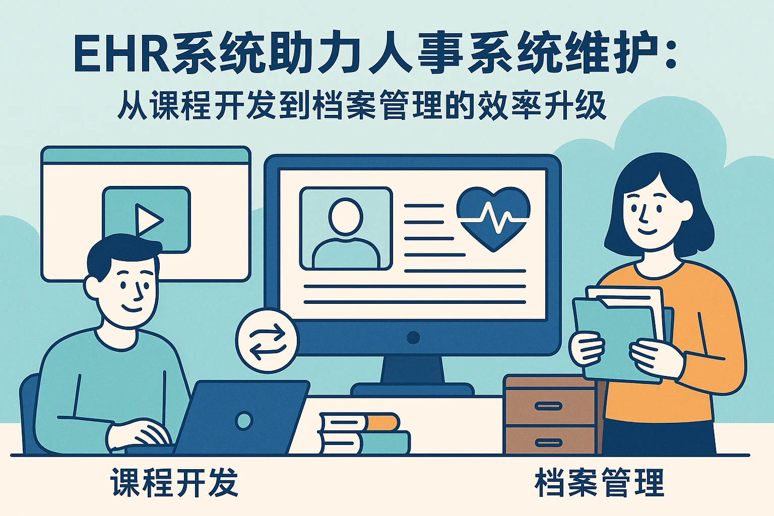 EHR系统助力人事系统维护：从课程开发到档案管理的效率升级