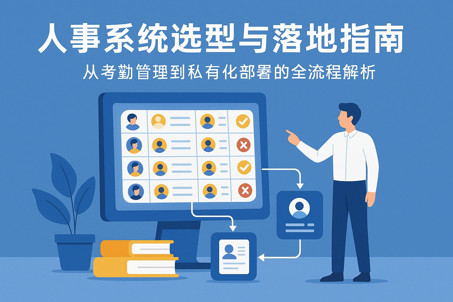 人事系统选型与落地指南：从考勤管理到私有化部署的全流程解析