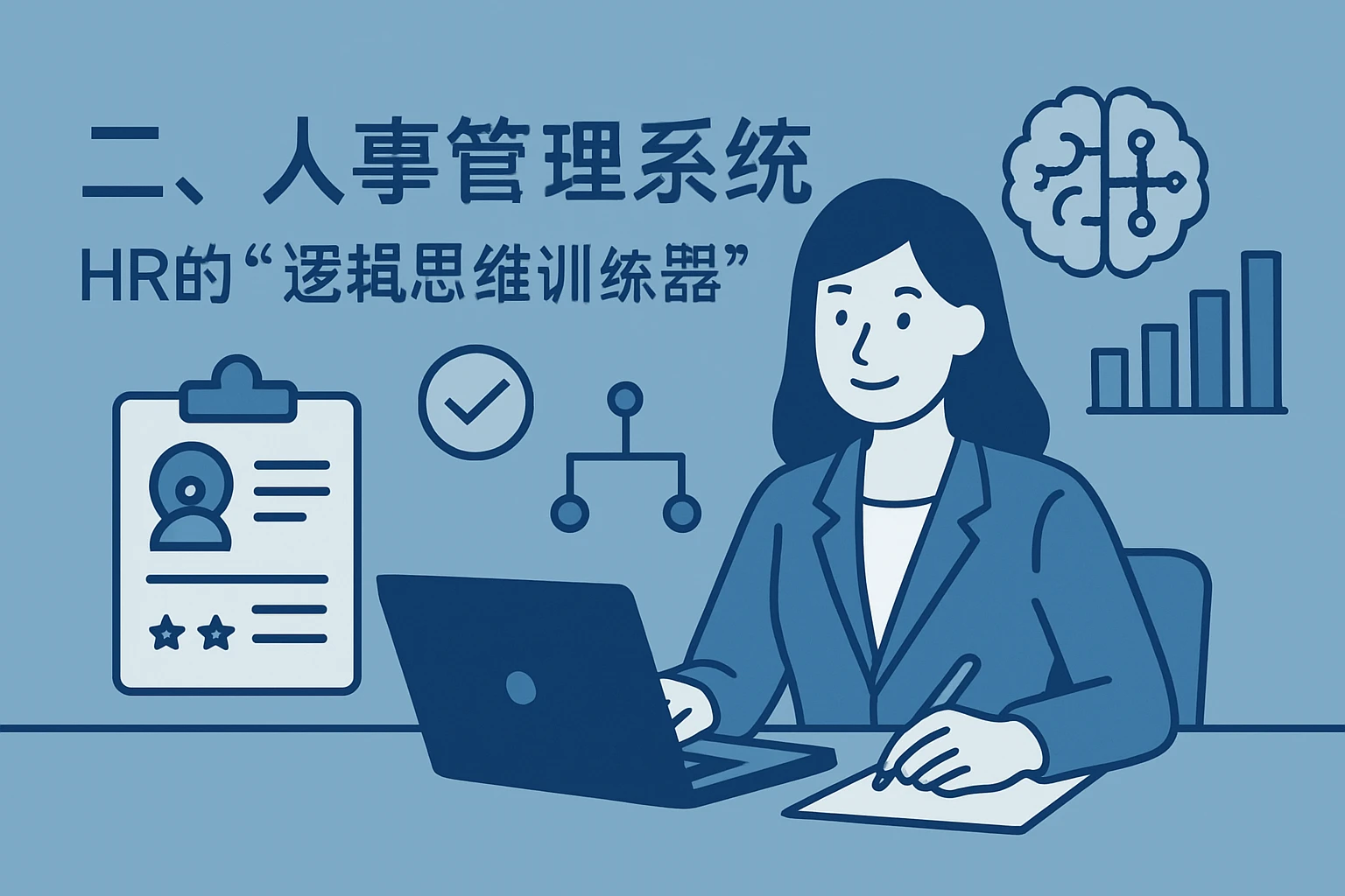 二、人事管理系统：HR的“逻辑思维训练器”