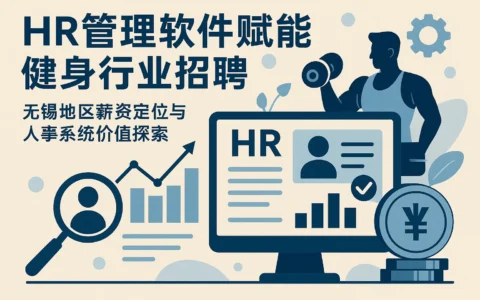 HR管理软件赋能健身行业招聘：无锡地区薪资定位与人事系统价值探索