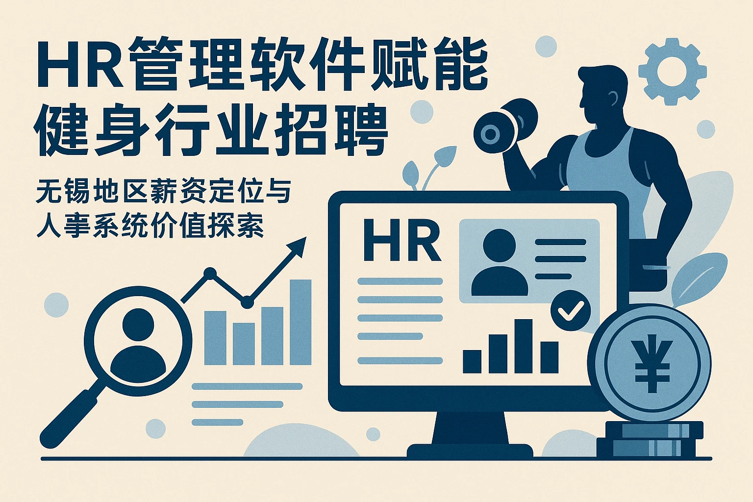 HR管理软件赋能健身行业招聘：无锡地区薪资定位与人事系统价值探索