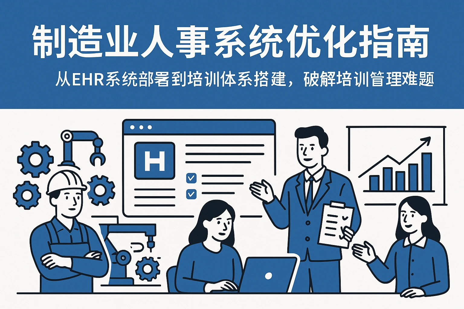 制造业人事系统优化指南：从EHR系统部署到培训体系搭建，破解培训管理难题