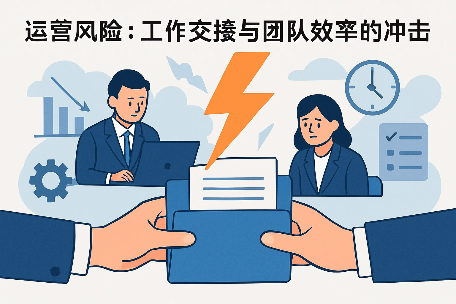 1.2 运营风险：工作交接与团队效率的冲击