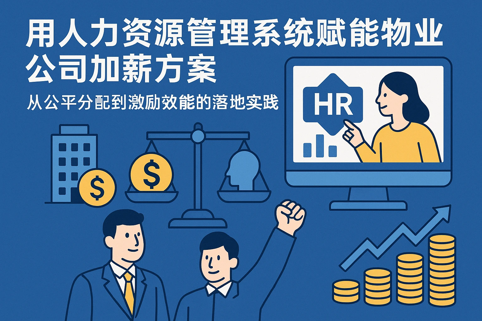 用人力资源管理系统赋能物业公司加薪方案：从公平分配到激励效能的落地实践