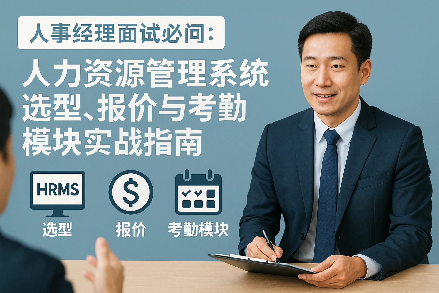 人事经理面试必问：人力资源管理系统选型、报价与考勤模块实战指南