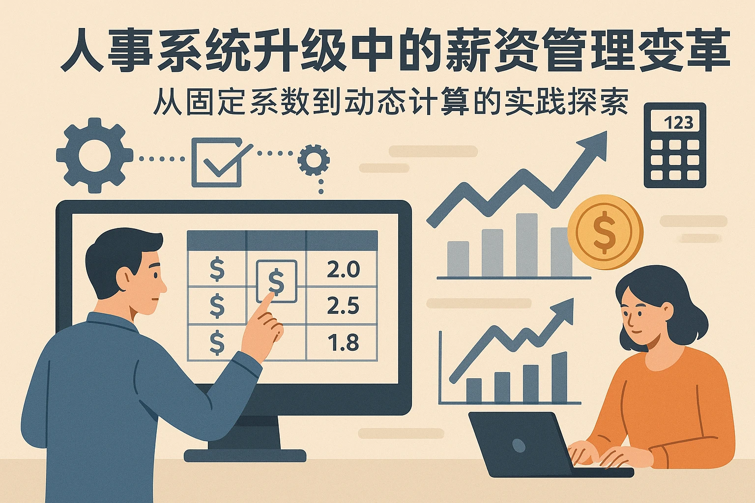 人事系统升级中的薪资管理变革：从固定系数到动态计算的实践探索