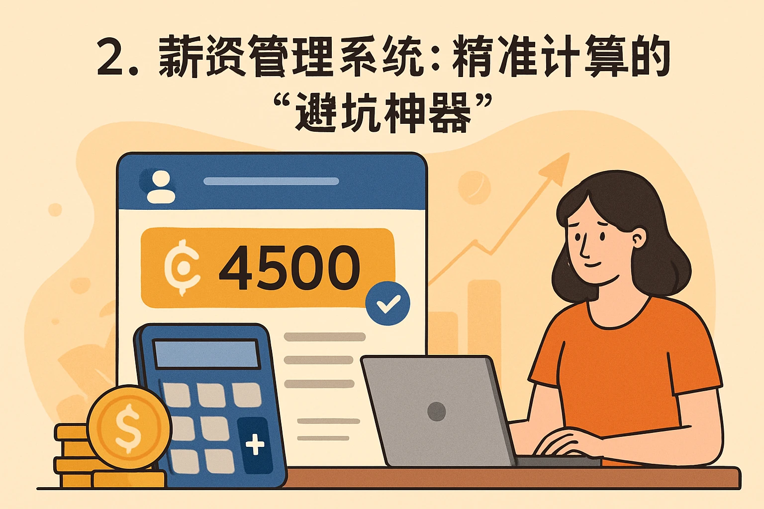2. 薪资管理系统：精准计算的“避坑神器”