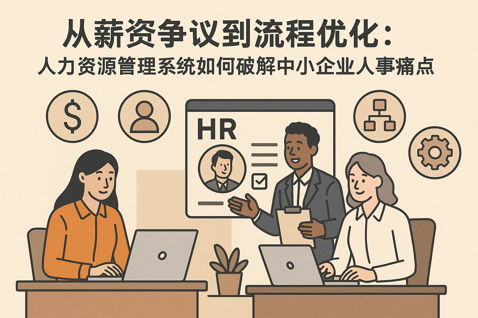 从薪资争议到流程优化：人力资源管理系统如何破解中小企业人事痛点