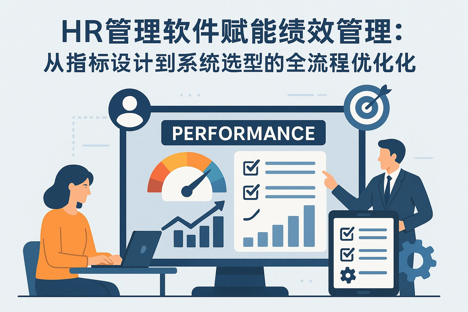 HR管理软件赋能绩效管理：从指标设计到系统选型的全流程优化