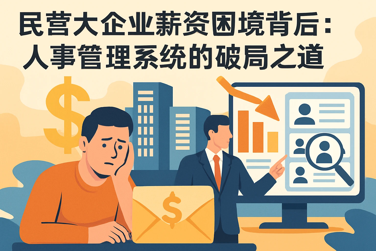 民营大企业薪资困境背后：人事管理系统的破局之道
