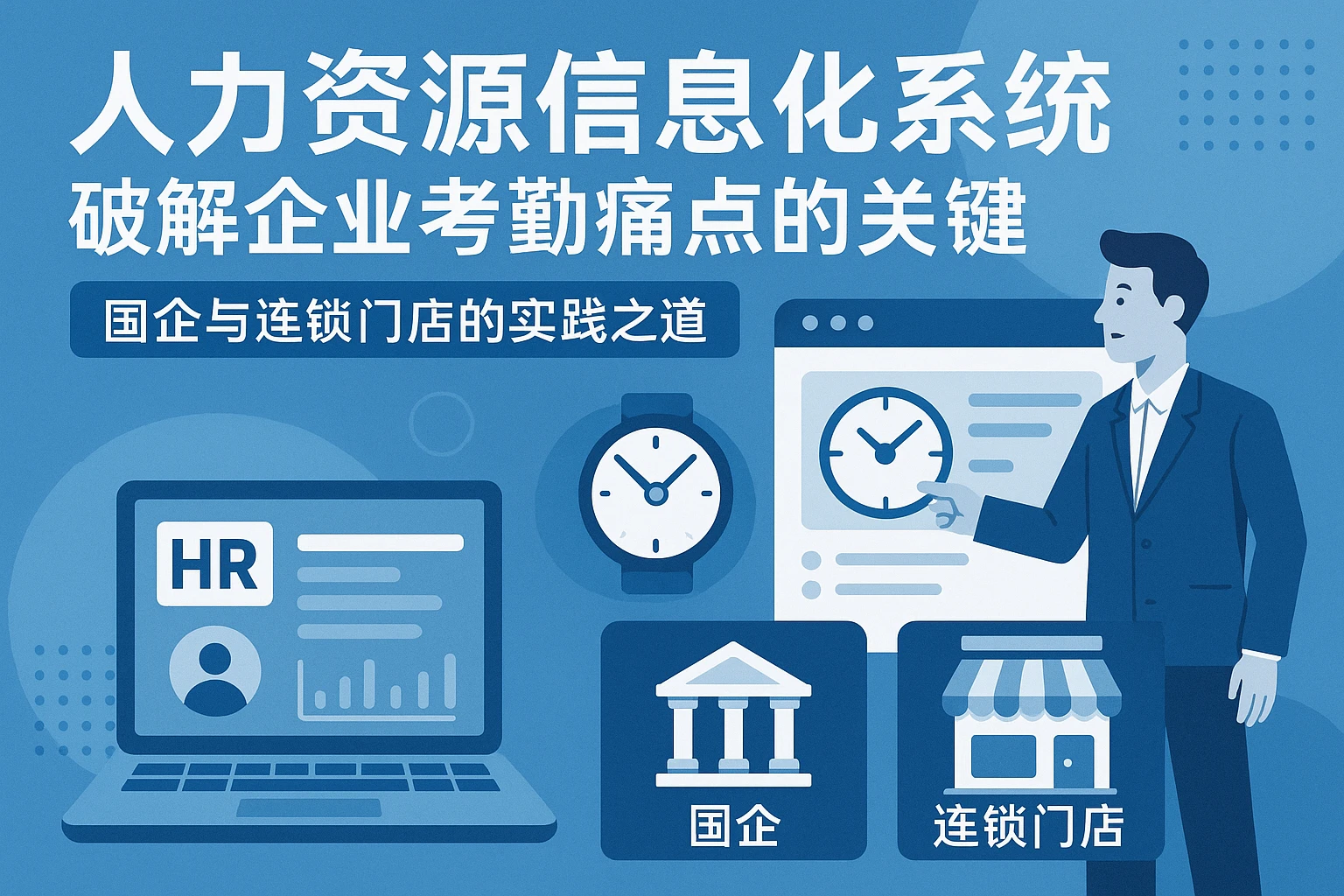 人力资源信息化系统：破解企业考勤痛点的关键，国企与连锁门店的实践之道