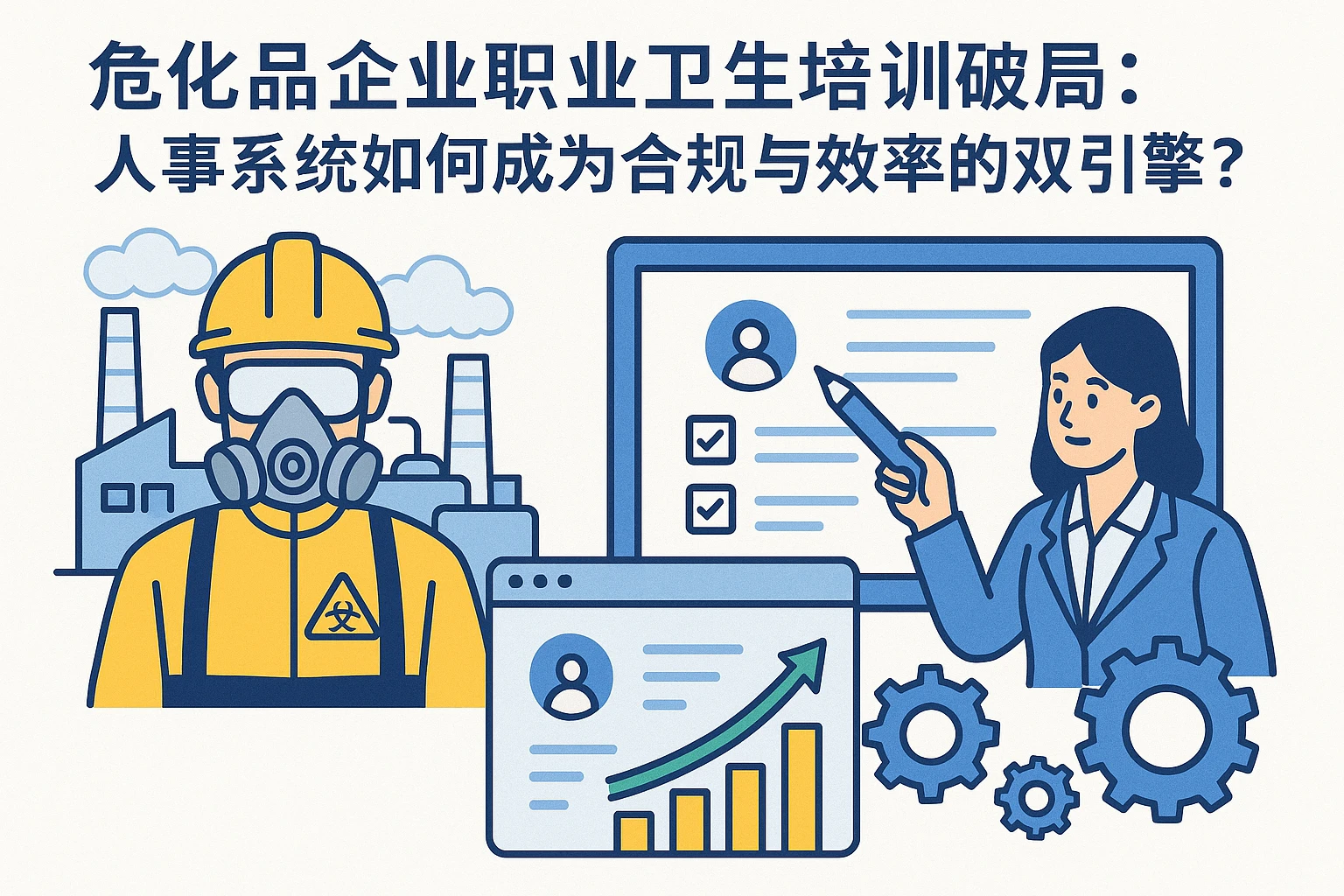 危化品企业职业卫生培训破局：人事系统如何成为合规与效率的双引擎？