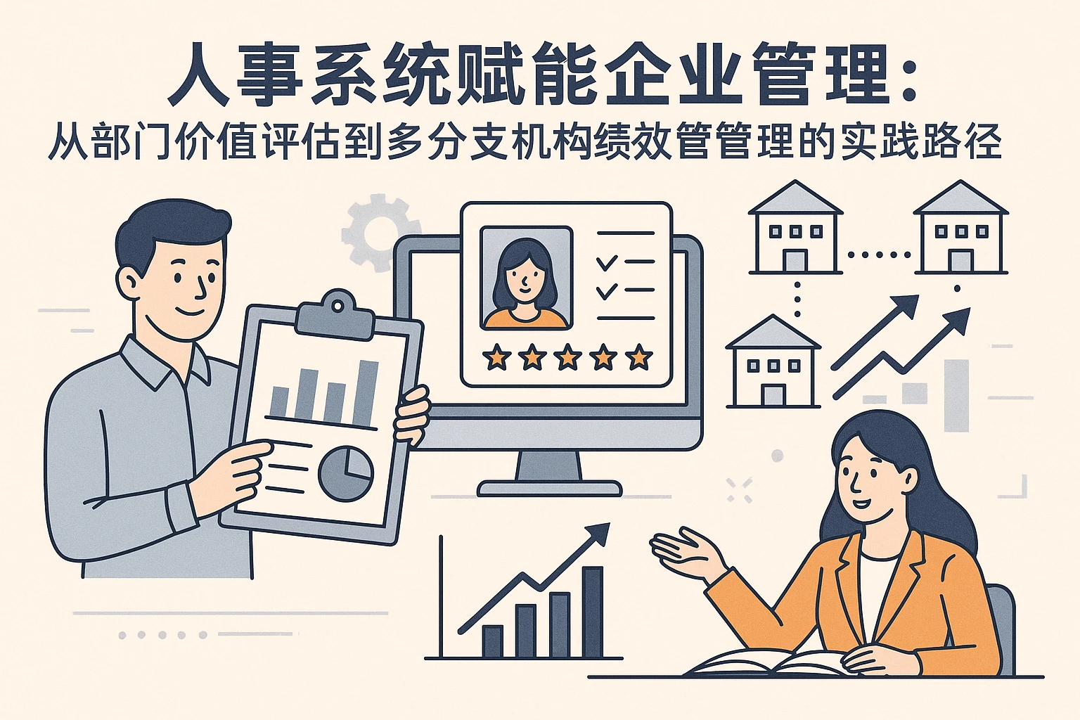 人事系统赋能企业管理：从部门价值评估到多分支机构绩效管理的实践路径
