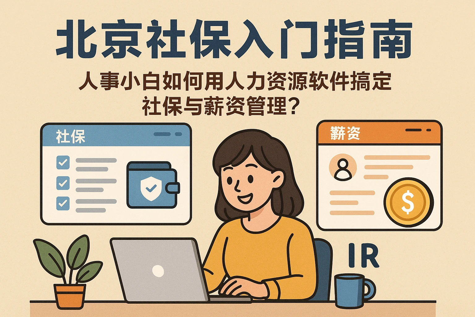 北京社保入门指南：人事小白如何用人力资源软件搞定社保与薪资管理？