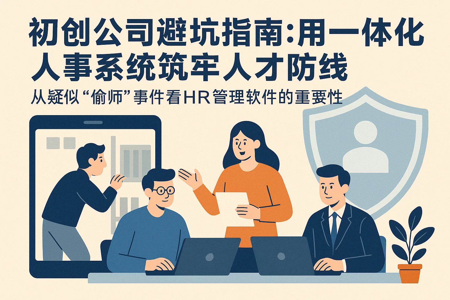 初创公司避坑指南：用一体化人事系统筑牢人才防线——从疑似“偷师”事件看HR管理软件的重要性