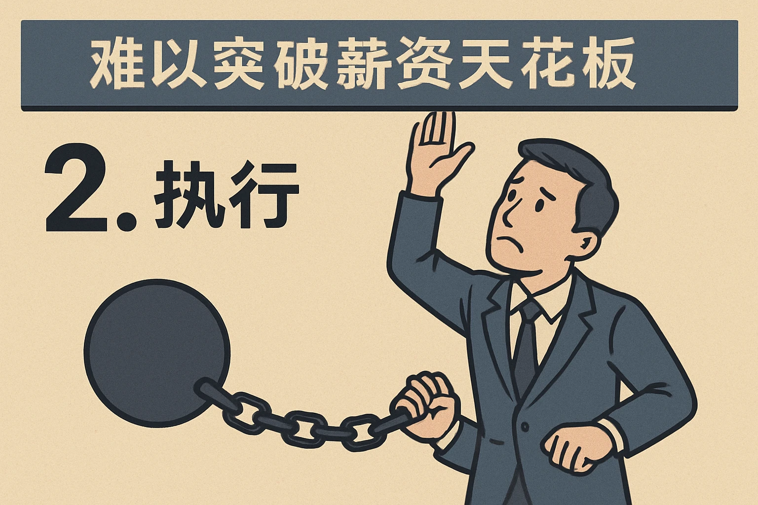 2. 能力局限于“执行”，难以突破薪资天花板