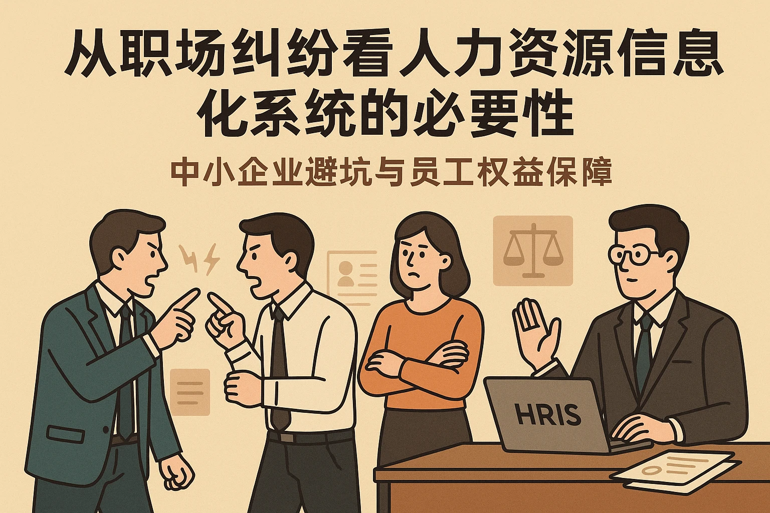从职场纠纷看人力资源信息化系统的必要性：中小企业避坑与员工权益保障