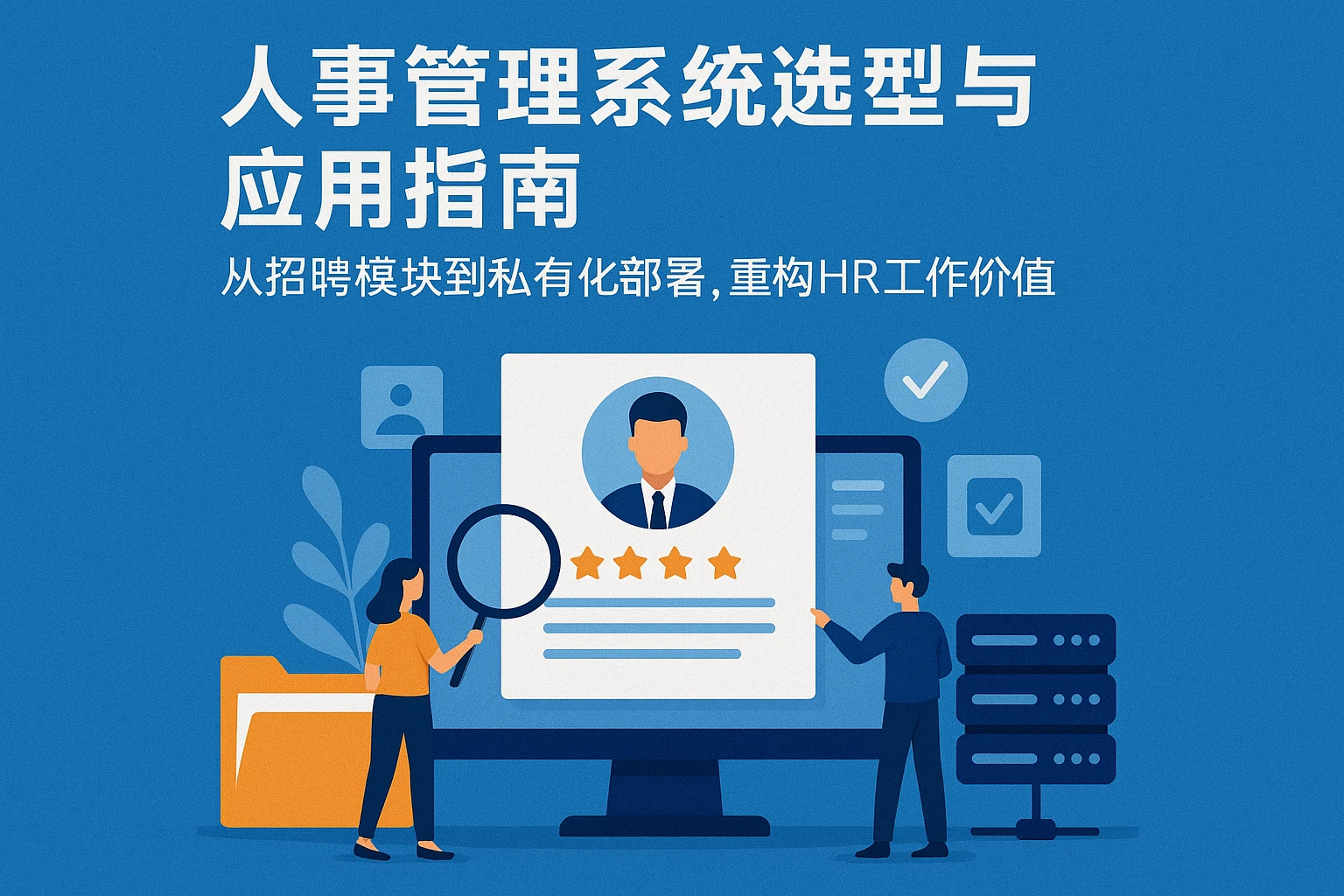 人事管理系统选型与应用指南：从招聘模块到私有化部署，重构HR工作价值