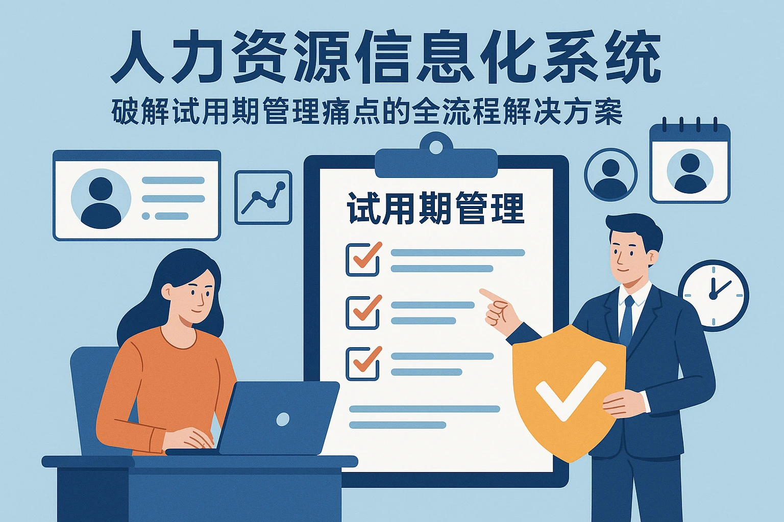 人力资源信息化系统：破解试用期管理痛点的全流程解决方案