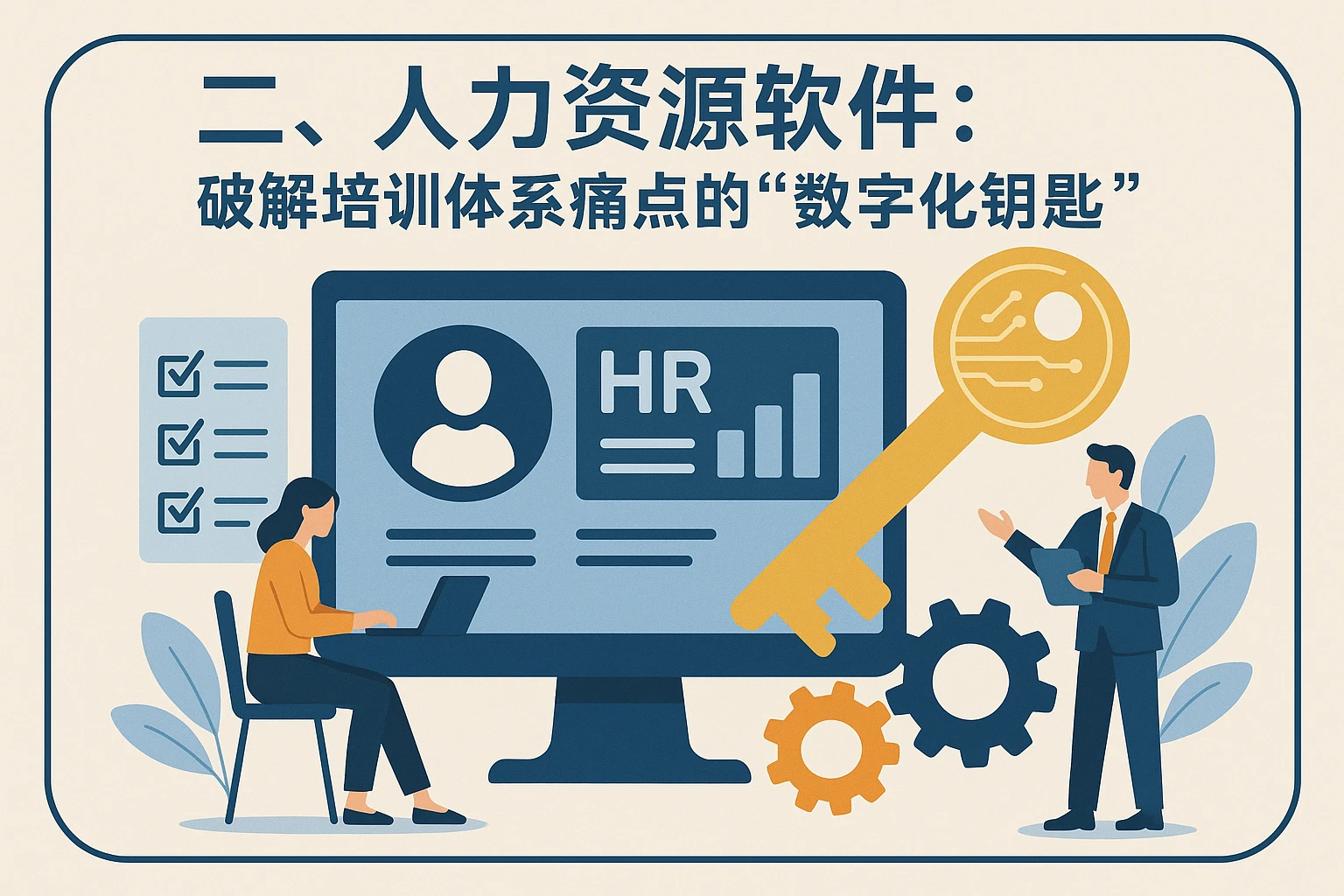 二、人力资源软件：破解培训体系痛点的“数字化钥匙”