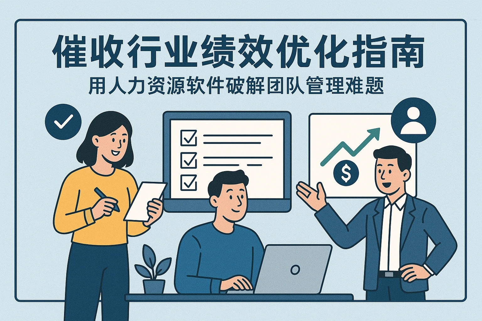 催收行业绩效优化指南：用人力资源软件破解团队管理难题