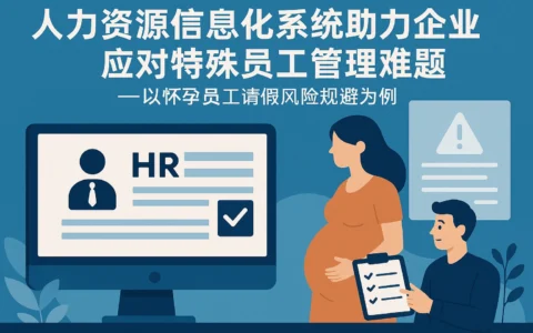 人力资源信息化系统助力企业应对特殊员工管理难题——以怀孕员工请假风险规避为例