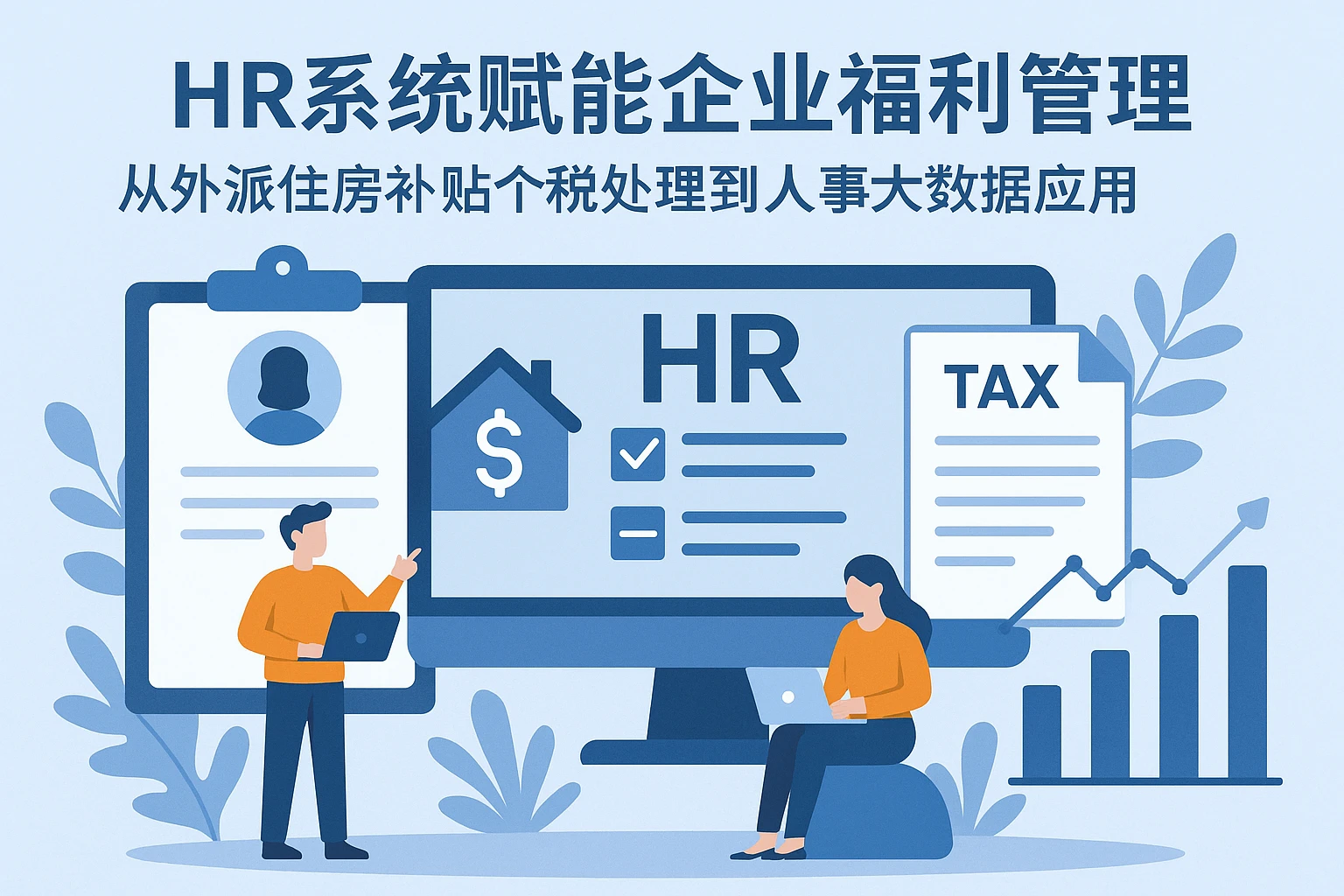 HR系统赋能企业福利管理：从外派住房补贴个税处理到人事大数据应用