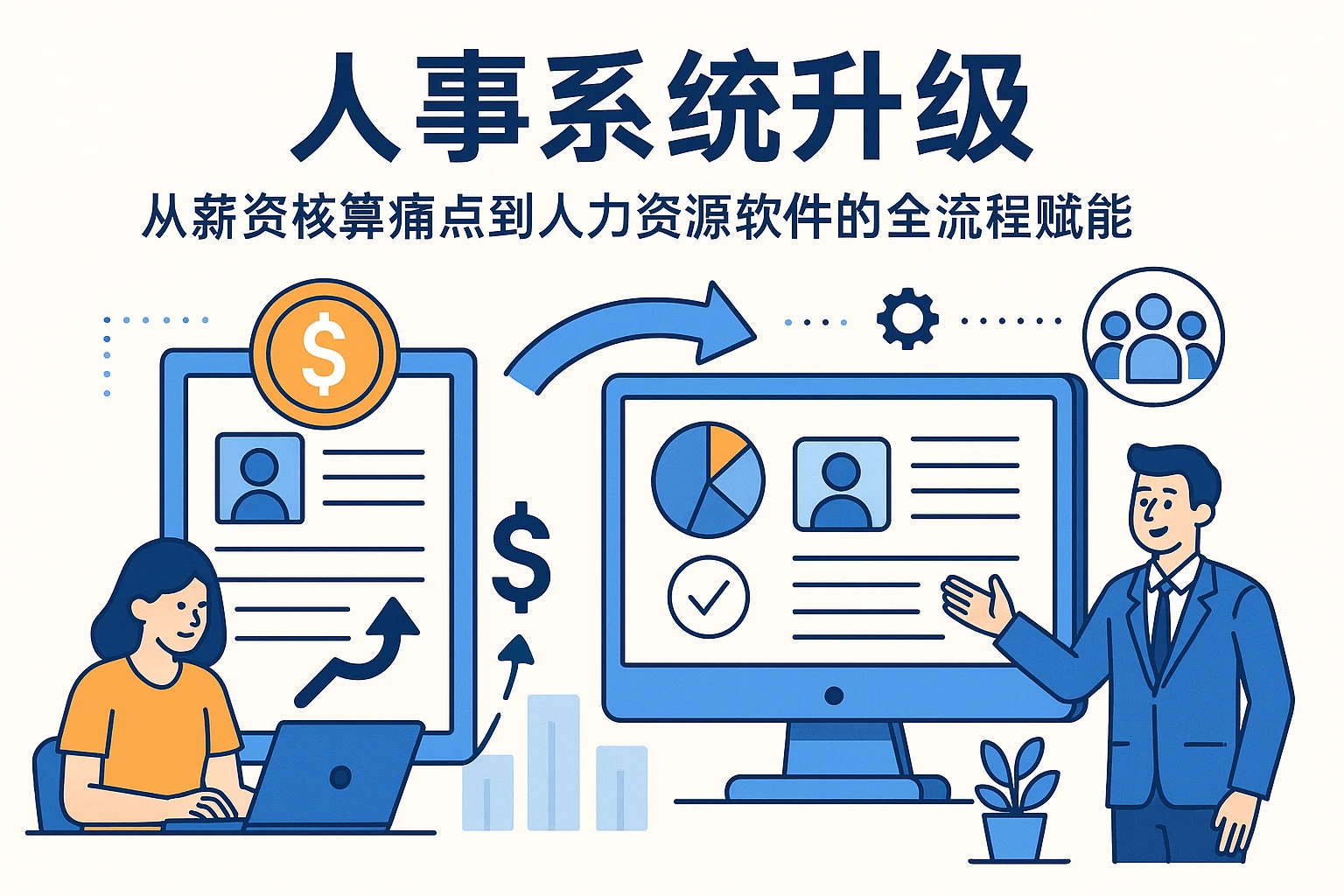 人事系统升级:从薪资核算痛点到人力资源软件的全流程赋能