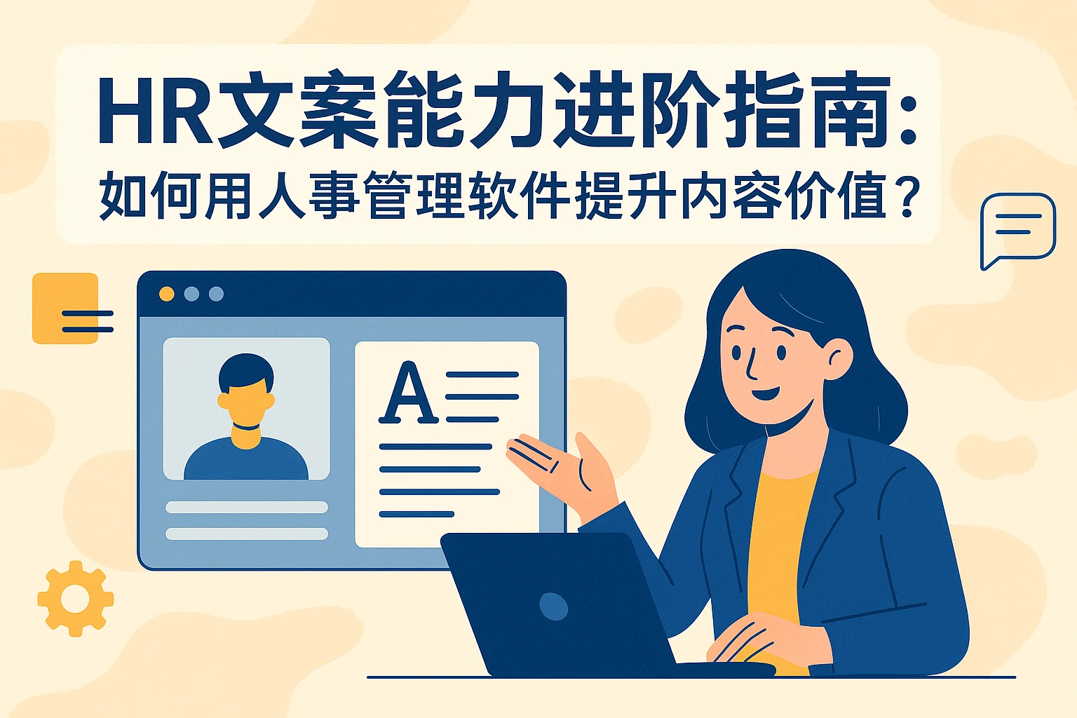 HR文案能力进阶指南：如何用人事管理软件提升内容价值？